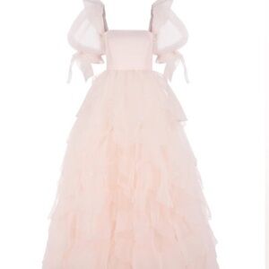Selkie perfume gown in pink